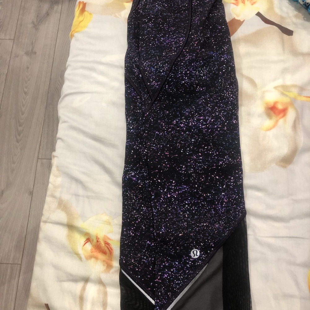 Leggings, colorful purples